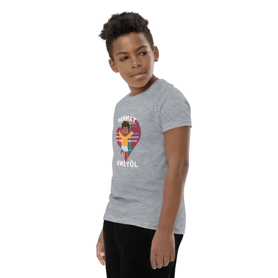 MANMAY KWÉYÒL Madras Kids' T-Shirt product image (8)