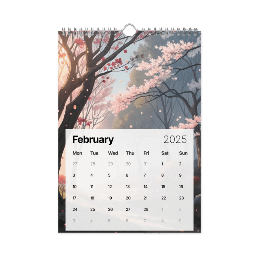 MAGICAL ANIME SEASONS WALL CALENDAR 2025 product image (5)