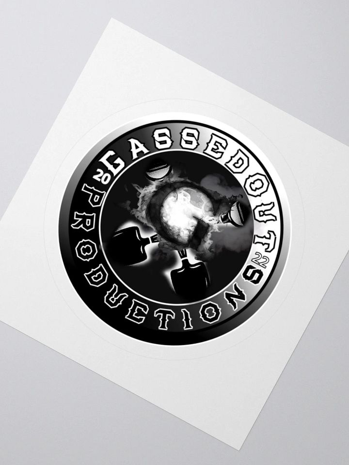 GassedOut Shovel Logo Sticker product image (4)