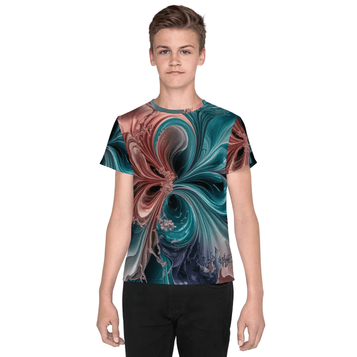 Liquid Color PT, Unisex Youth Crew Neck T-Shirt product image (1)