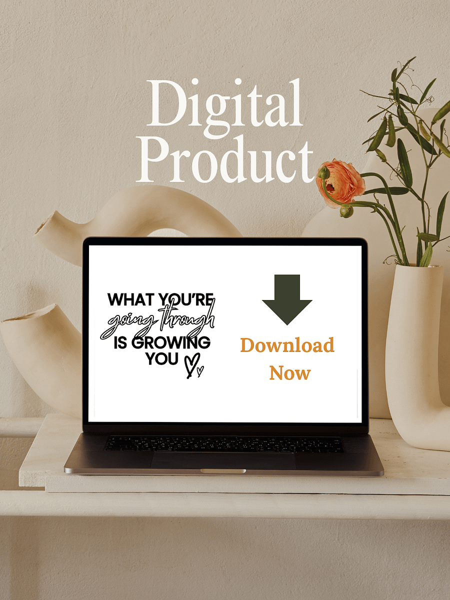 Digital Download 'What You're Going Through ' Motivational Poster product image (4)