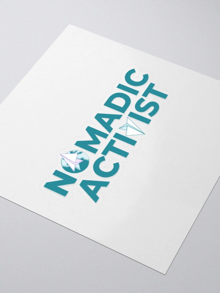 Nomadic Activist Sticker product image (3)