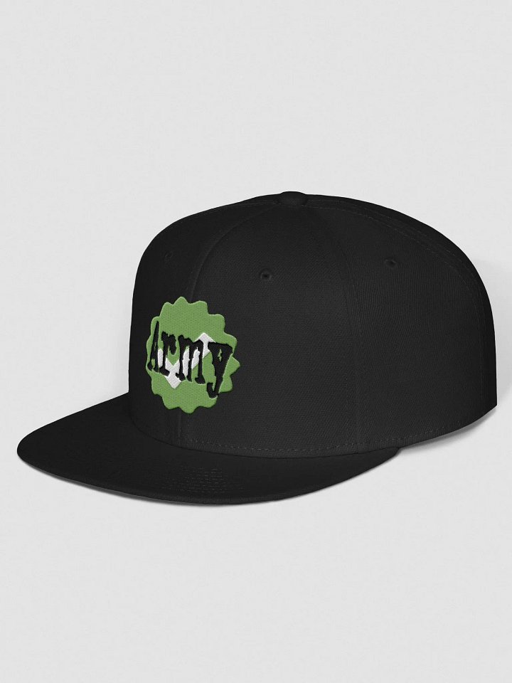 Checkmark Army Wool Snapback Cap product image (2)