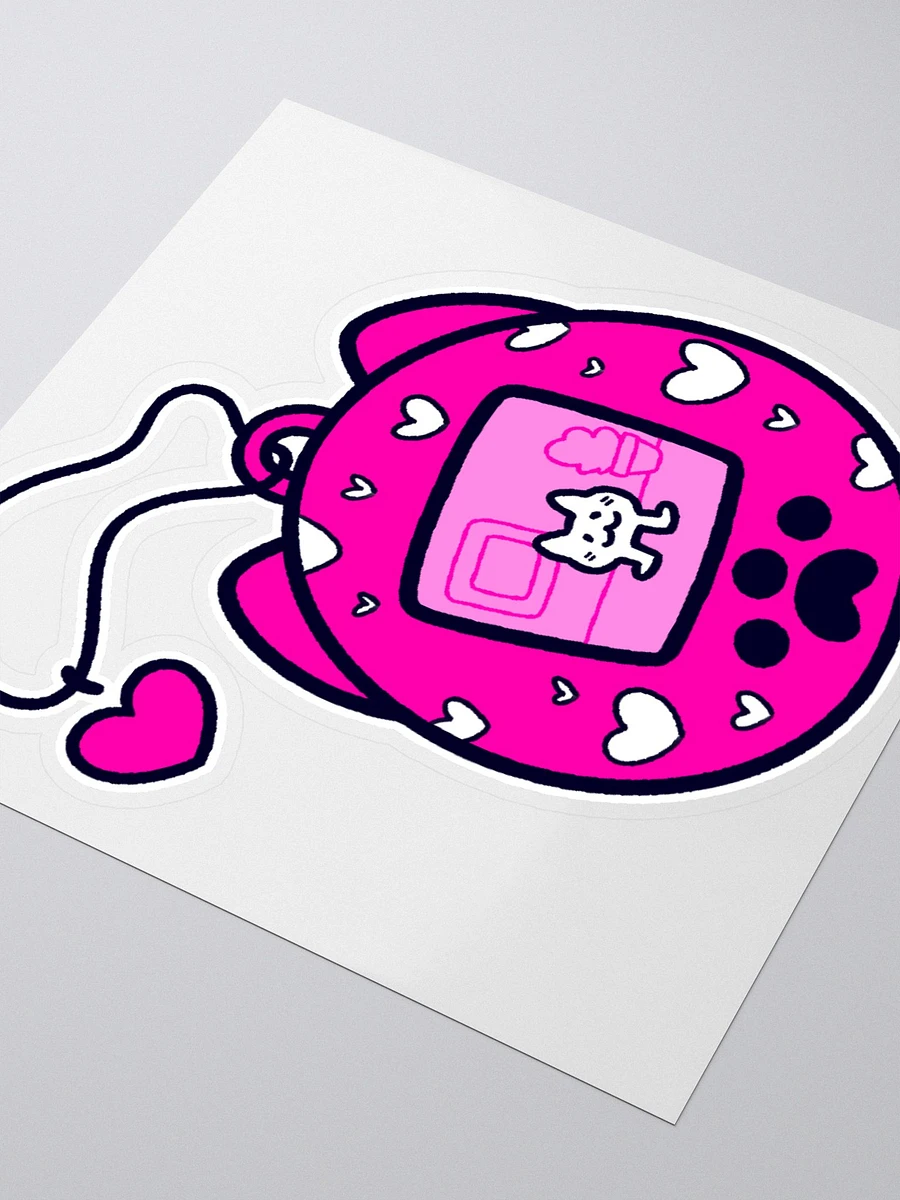 Lovely Digital Meow Sticker 2 - Hot Pink product image (7)