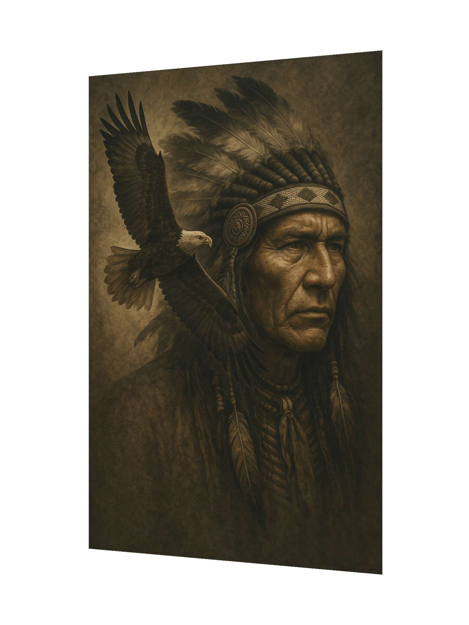 Poster “L’Aigle et le Guerrier” product image (8)