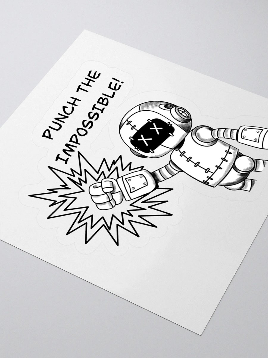 Punch the impossible Kiss Cut Stickers product image (9)