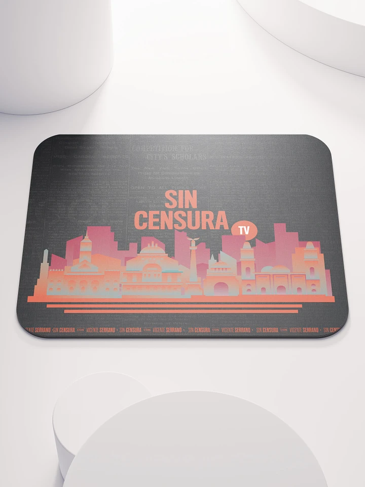Classic Mouse Pad Sin Censura. Negro product image (1)