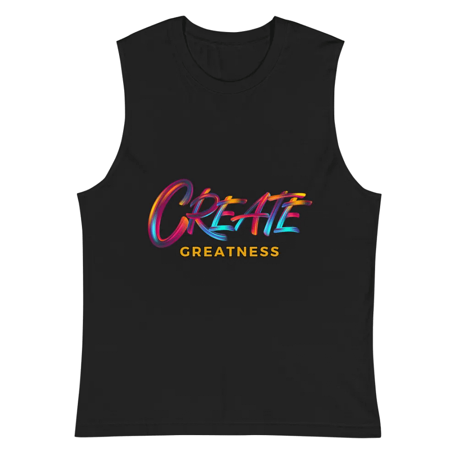 Create Greatness Muscle Tank product image (3)