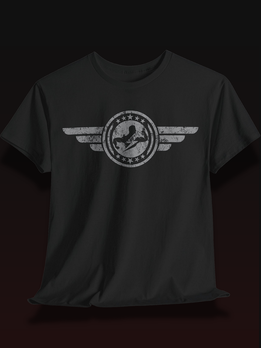 Unleash Your Potential: Dynamic Trainer Emblem Tee | Passionate Gym Lifestyle Shirt product image (1)