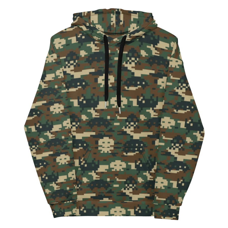 Space Invaders Camo Unisex Hoodie (Primal) product image (12)