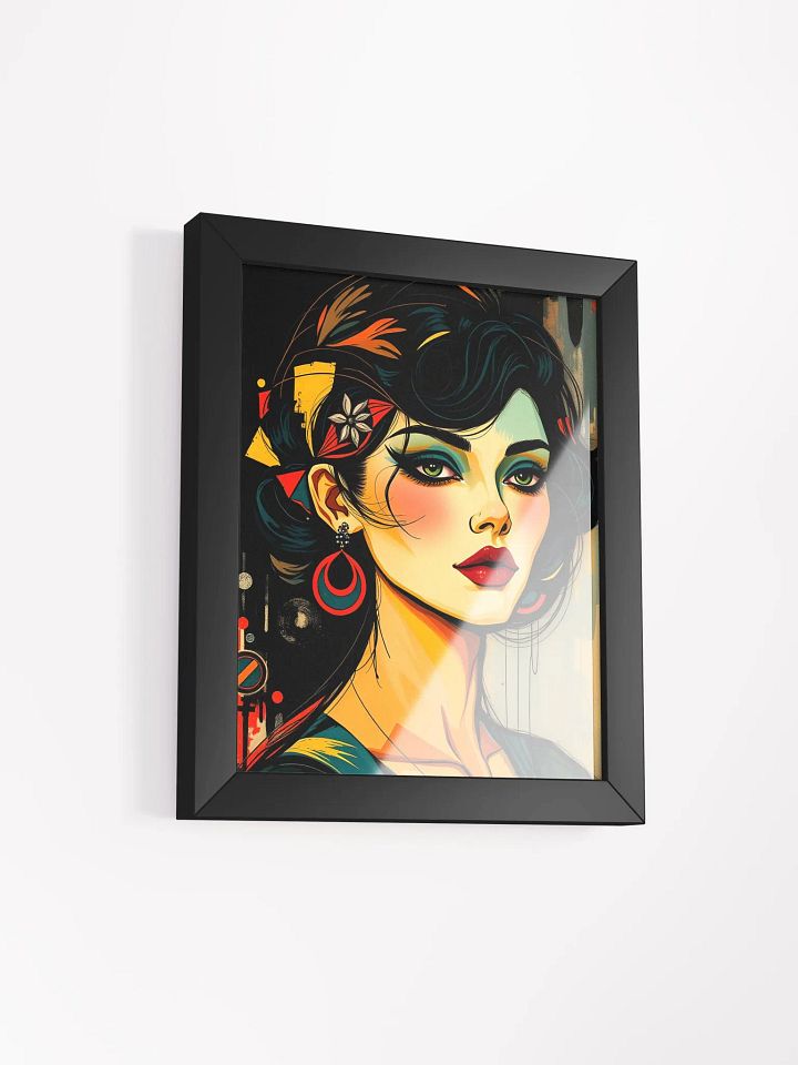 Vibrant Ayous Wood Framed Matte Poster product image (11)
