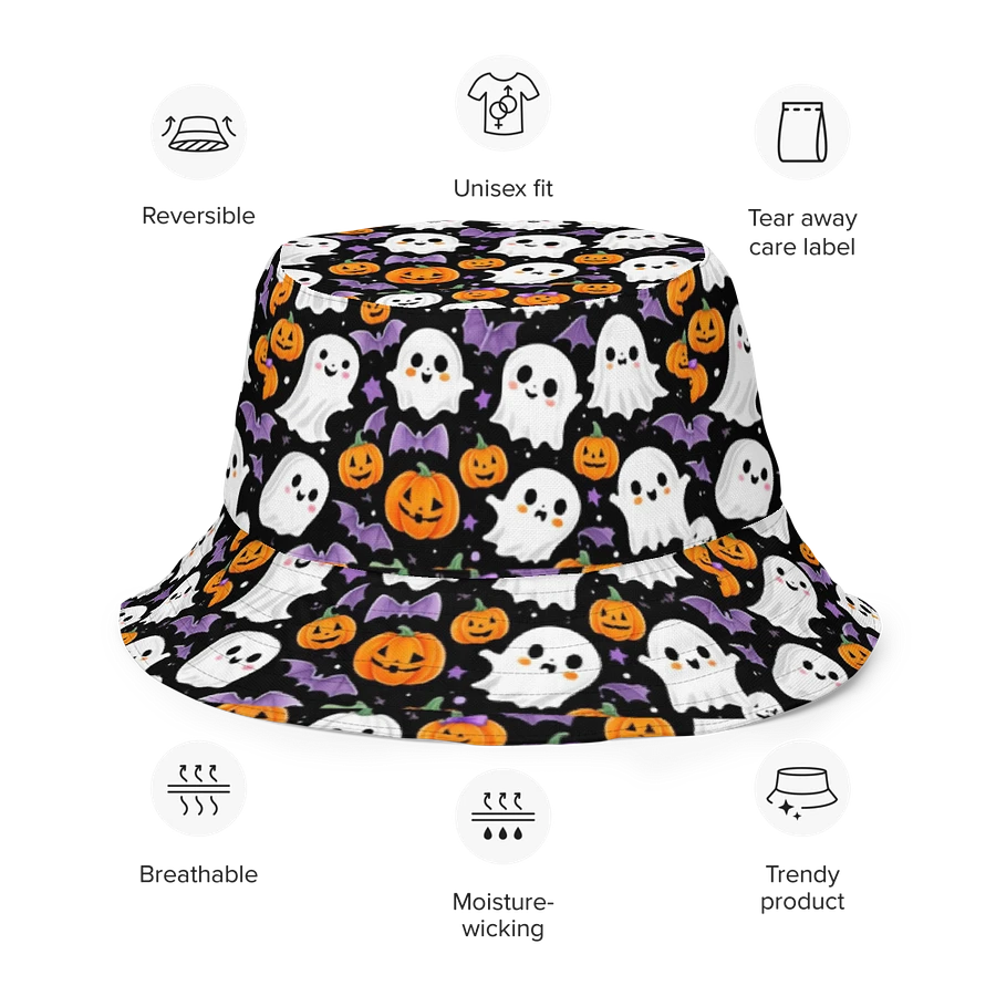 Halloween Spooktacular Reversible Bucket Hat product image (4)