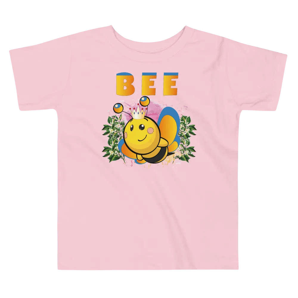 Cute Bee Colorful Lovely T-Shirt – Funny Shirt & Gift for Boys & Girl product image (4)