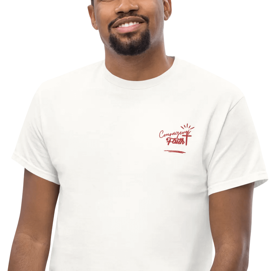 Courageous Faith Cross T-Shirt product image (5)