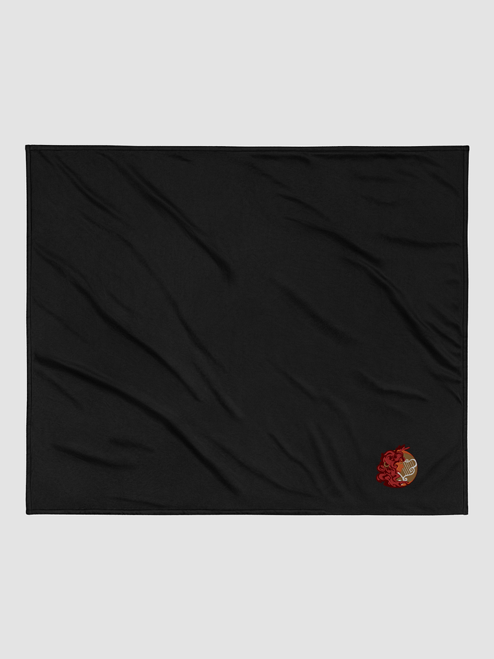 Emblem Embroidered Sherpa Blanket product image (1)