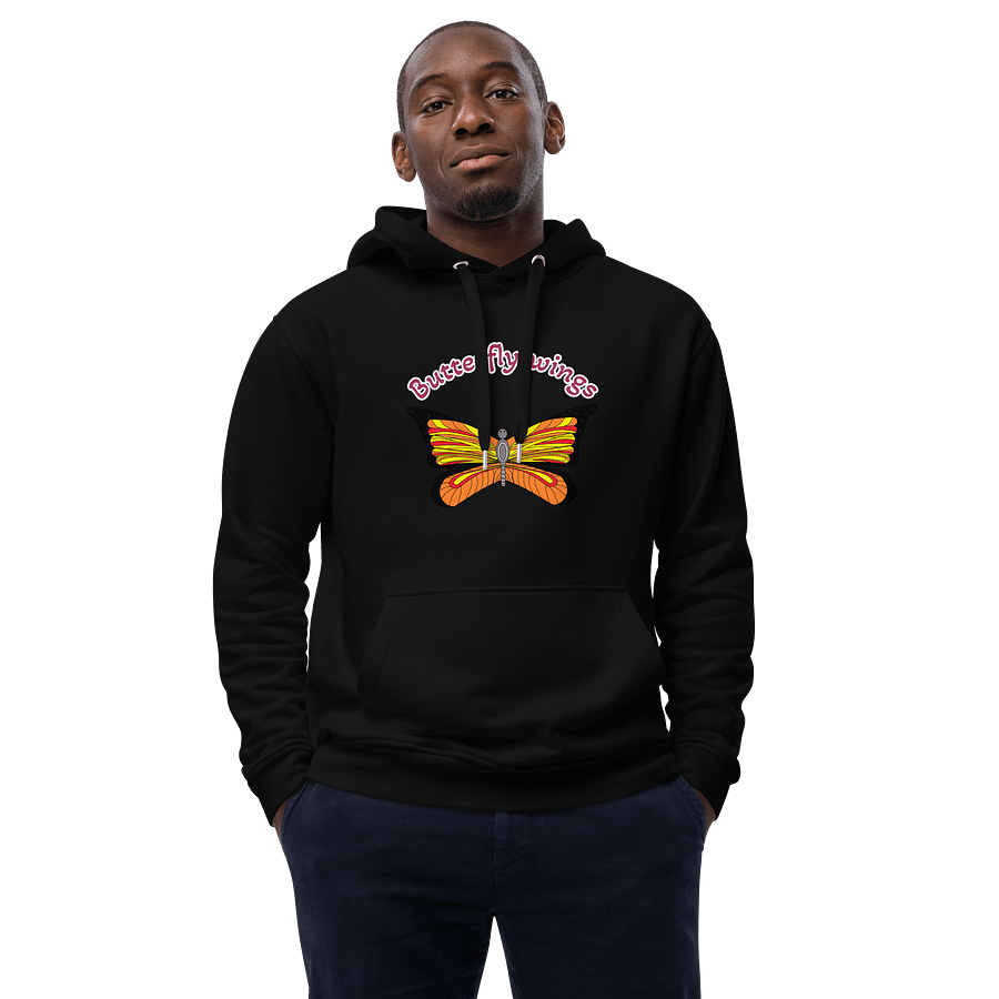 Mechanical Butterfly Wings Eco Hoodie product image (5)