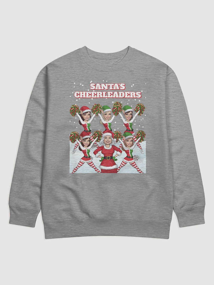 Santa's Cheerleaders Elves Squad Sweatshirt product image (7)