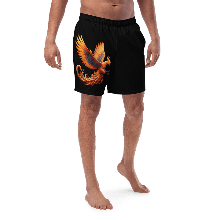 Rising Phoenix All-Over Swim Trunks product image (1)