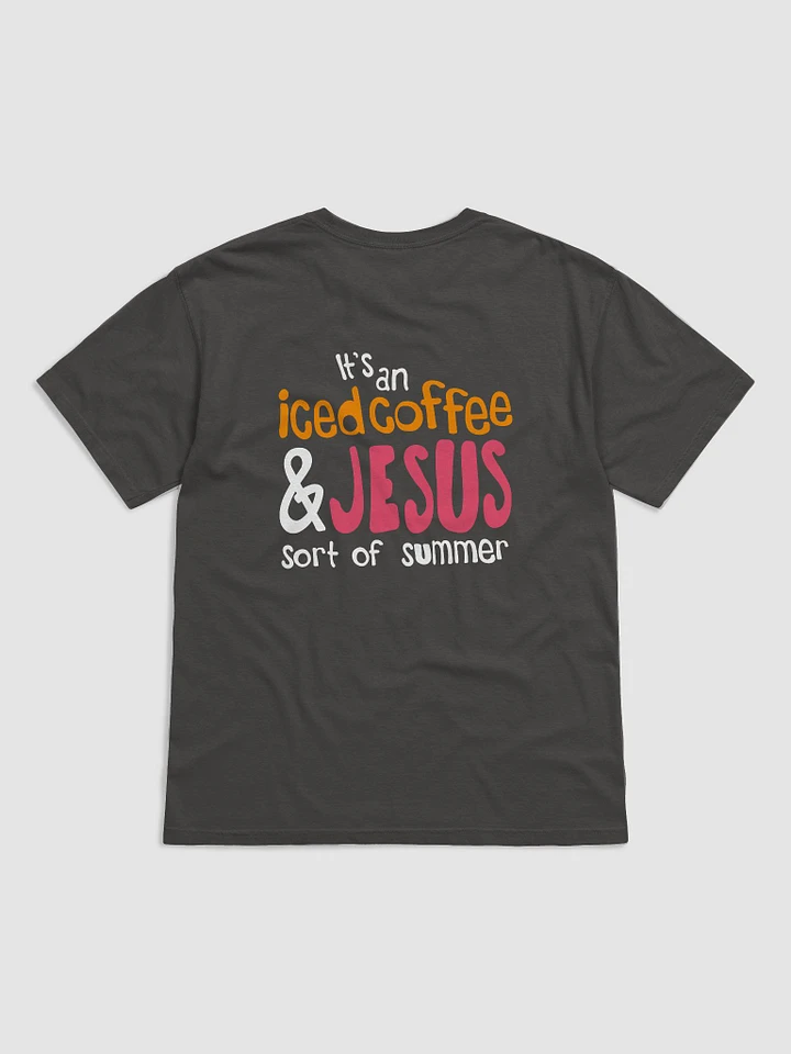 Iced Coffee & Jesus - Comfort Colors Garment-Dyed Heavyweight T-Shirt product image (17)