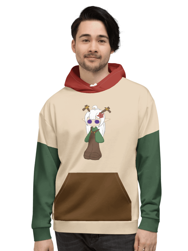 Luna Art Colour Block Hoodie (Sleeve Style 2) product image (6)