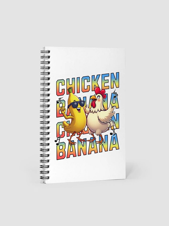Chicken Banana Chicken Banana Funky Spiral Notebook product image (2)