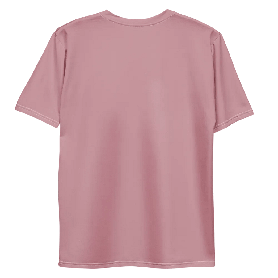 Plain Dusty Pink Soft Summer Men's Crewneck Polyester Heavyweight Premium T-Shirt by Treasure Pie product image (10)