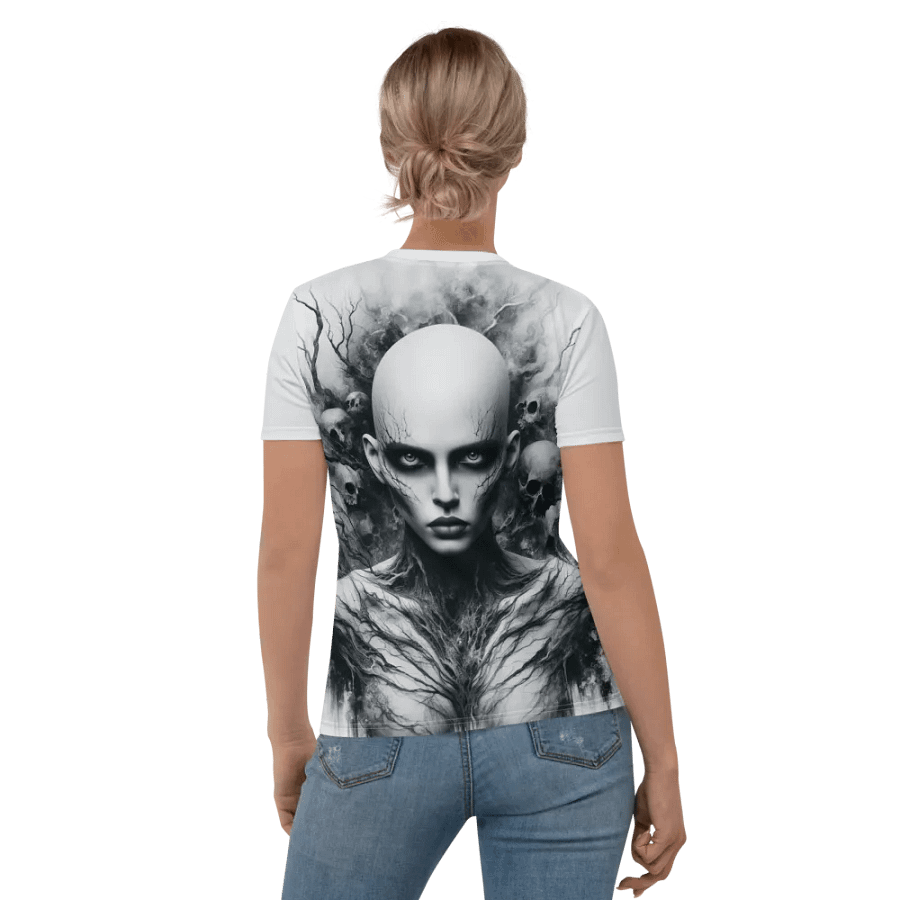 Gothic Branches Bald Head Women's Tee product image (2)