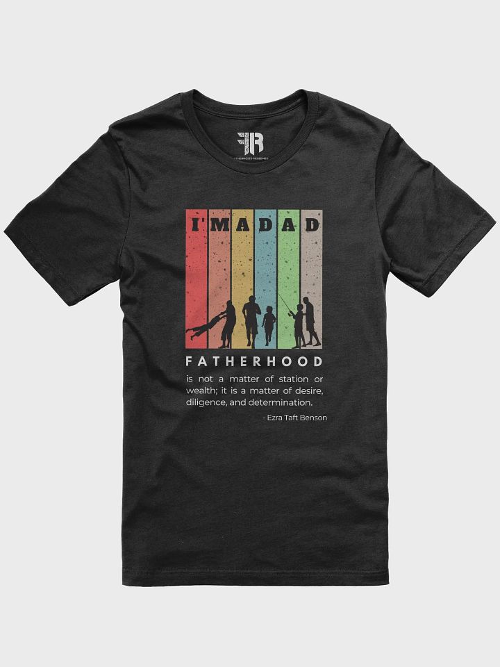 DEFINITION OF FATHERHOOD TEE (BLACK) product image (1)