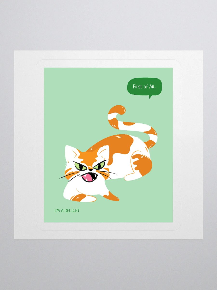 First of All... I'm a Delight Sticker Set product image (2)