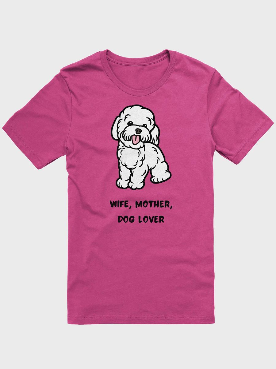 Wife Mother Dog Lover Cartoon T-Shirt product image (2)