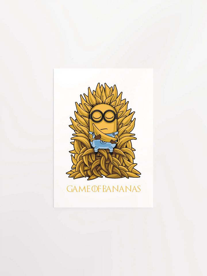 Minion Throne: Game of Bananas Poster product image (2)