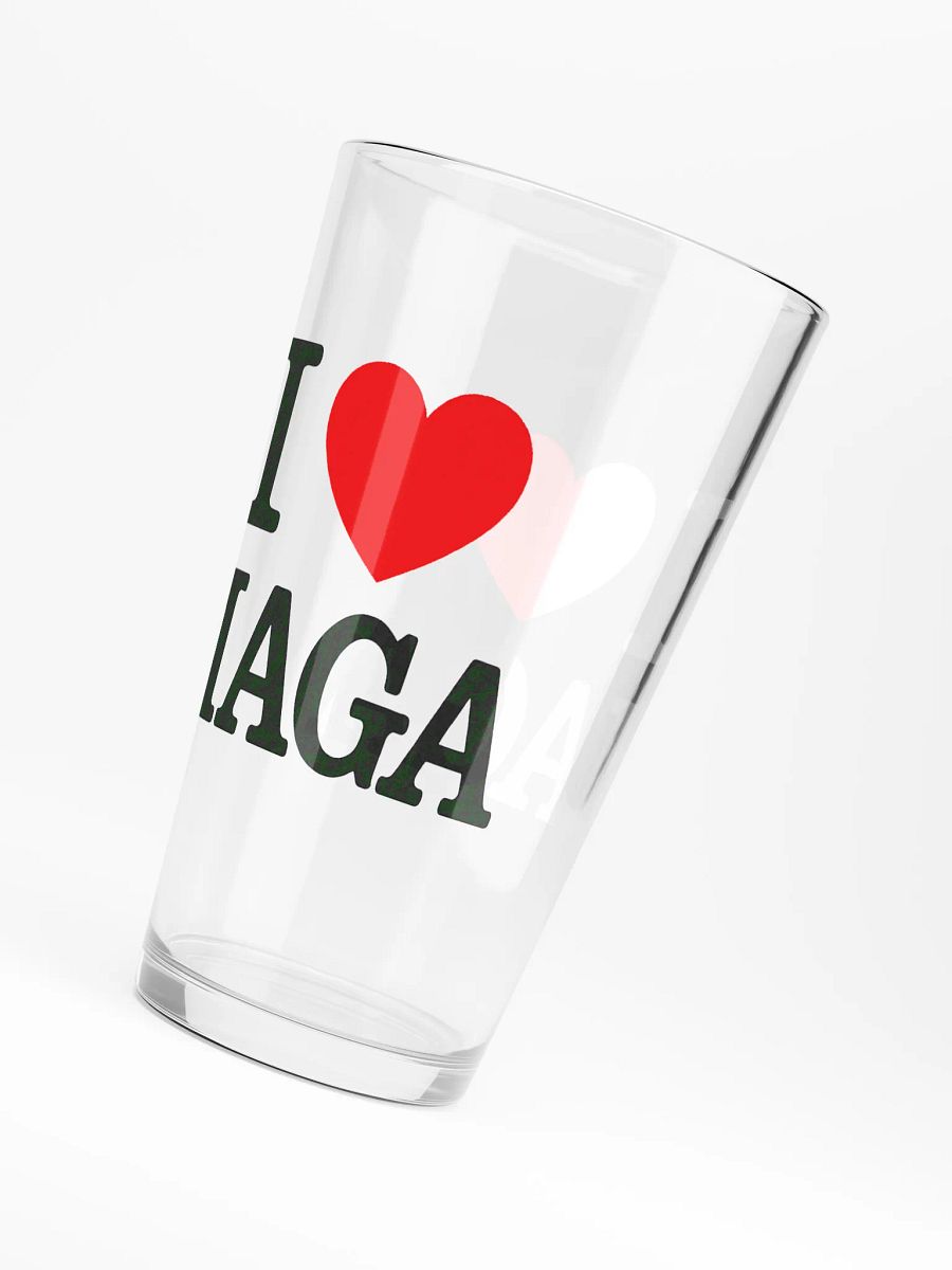 I Love MAGA - Glass product image (2)