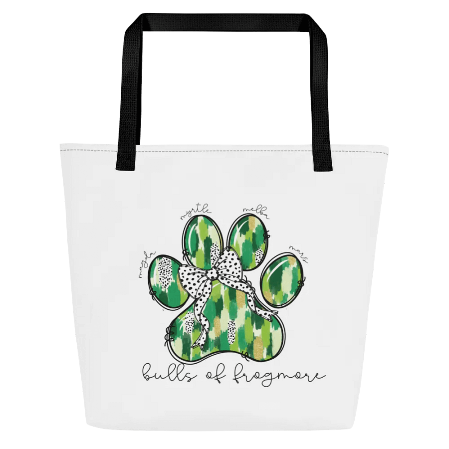 Bulls of Frogmore Paw Print Tote product image (1)