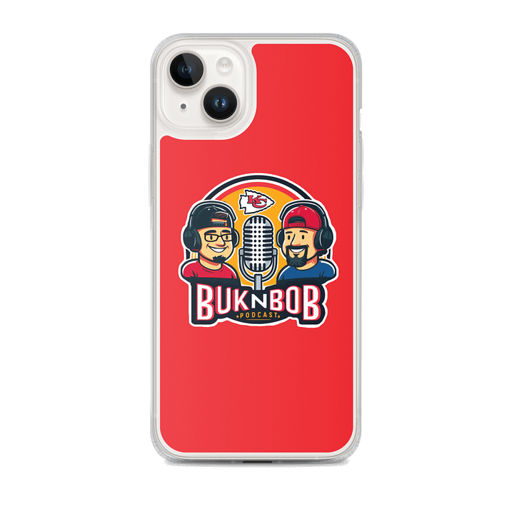 Podcast Logo Clear iPhone® Case with MagSafe® product image (1)