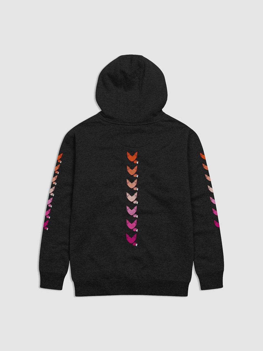 Pride Fox Hearts Hoodie Lgbtqia+ product image (9)