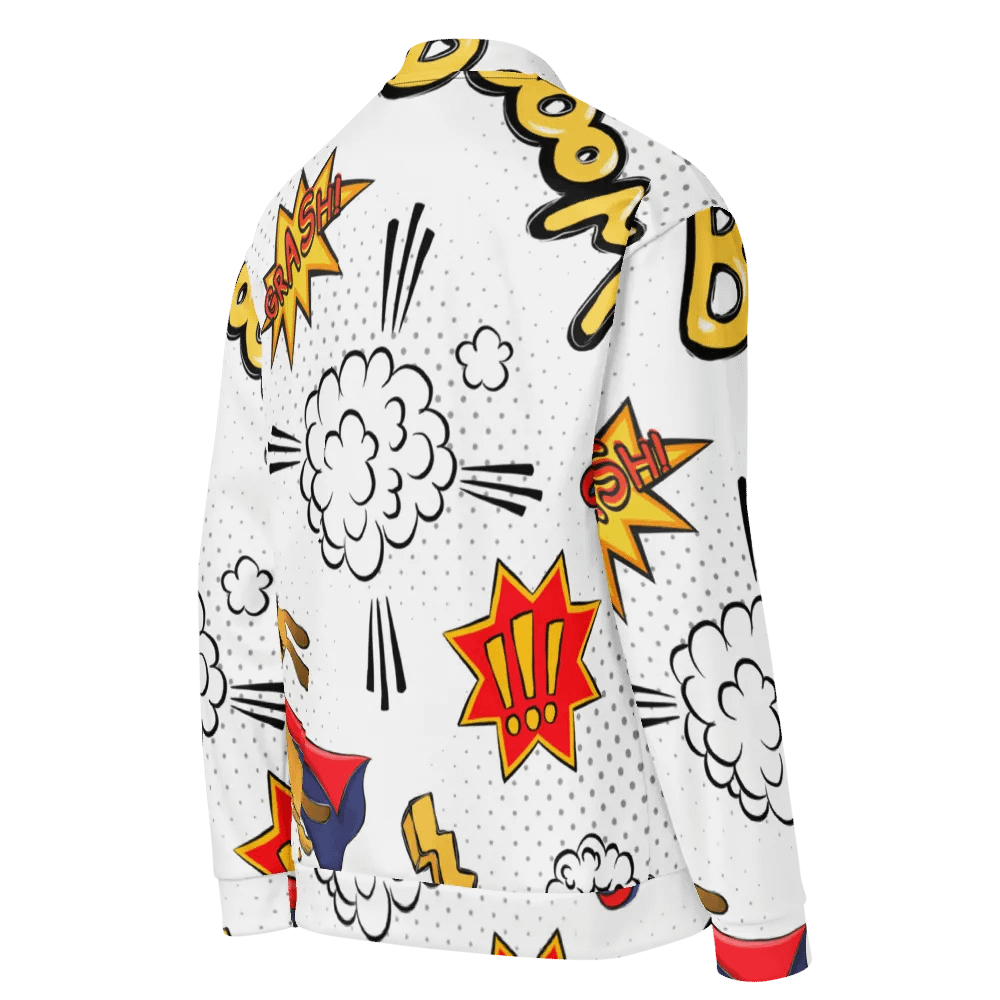 Comic Speech Bomer Jacket product image (4)