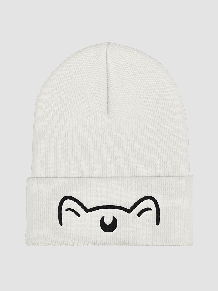 Moon Cat Beanie Light Colors product image (1)