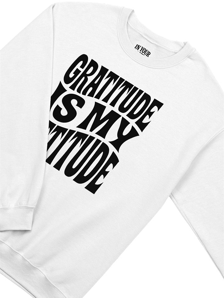 Gratitude Is My Attitude Sweatshirt product image (2)