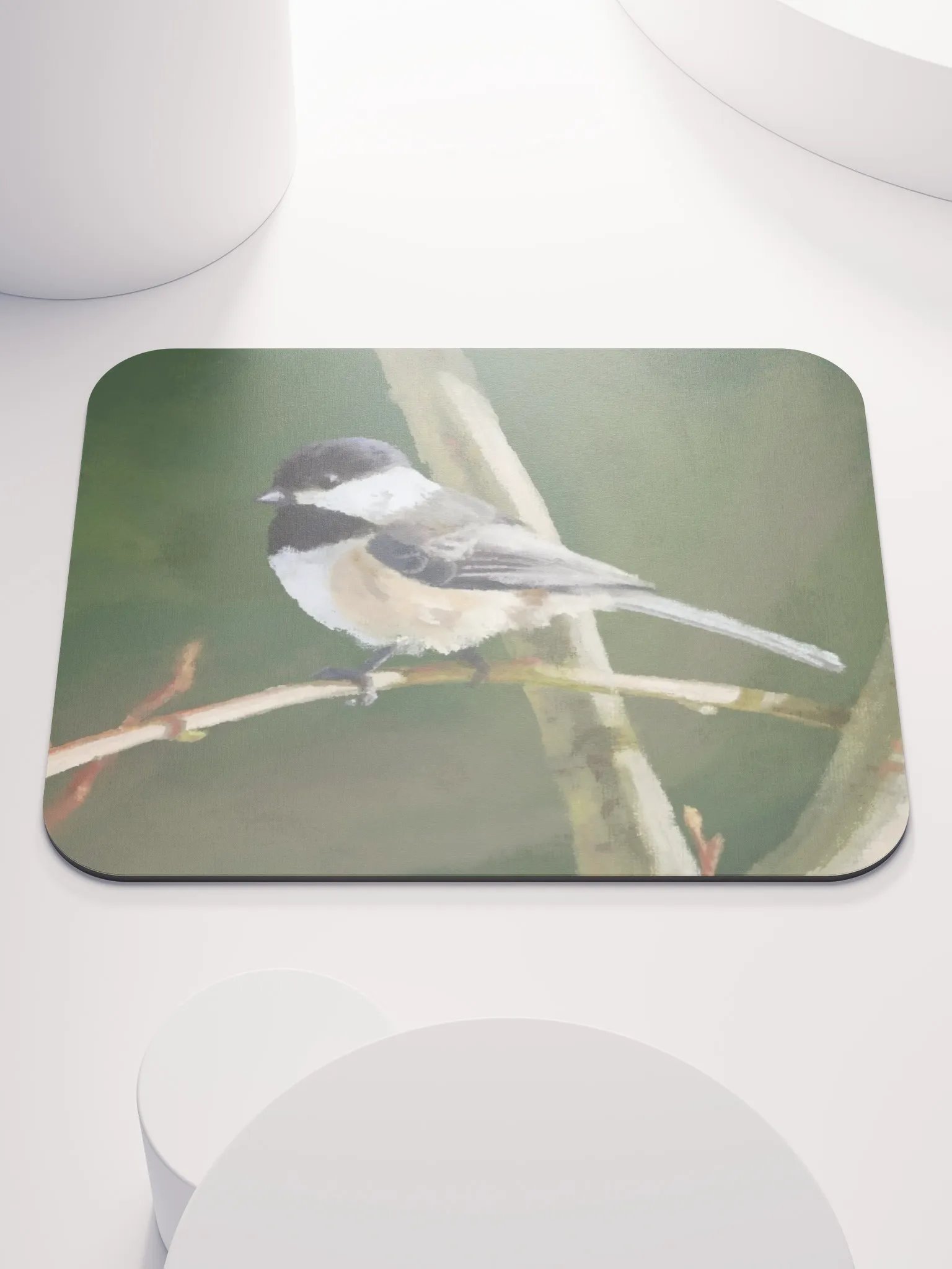 Black-capped Chickadee Mousepad product image (3)