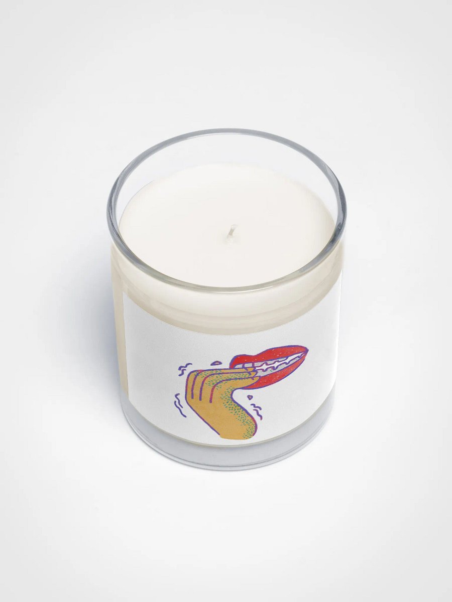 Soy Wax Candle In A Clear Glass product image (3)