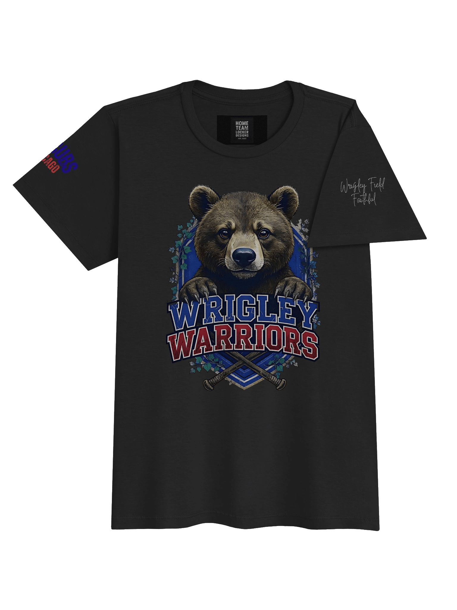 Wrigley Warriors Tee (Women’s Cut) | Chicago Cubs | MLB Home Locker product image (21)