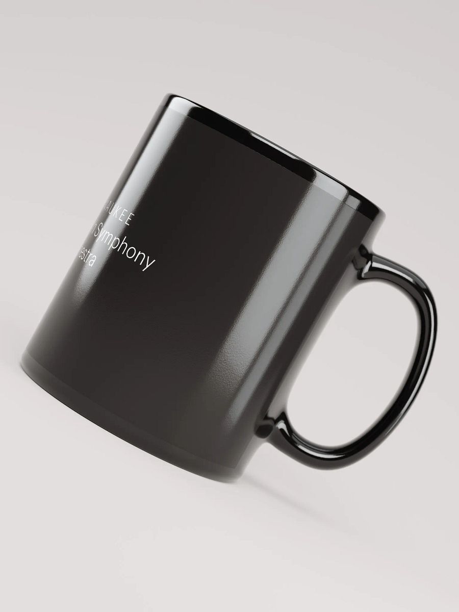 MYSO Black Coffee Mug with White Full Logo product image (4)