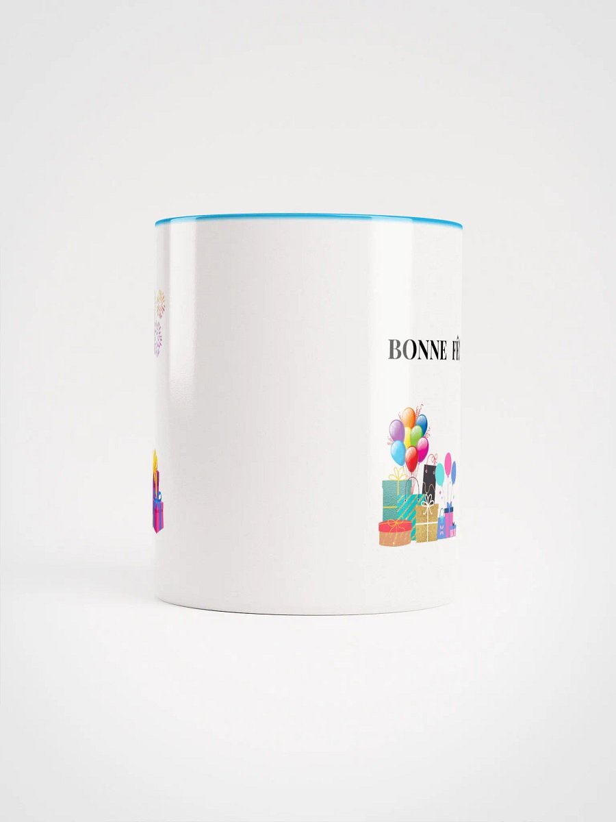 Festive Surprise Ceramic Mug Bonne Fête - Happy Birthday product image (5)