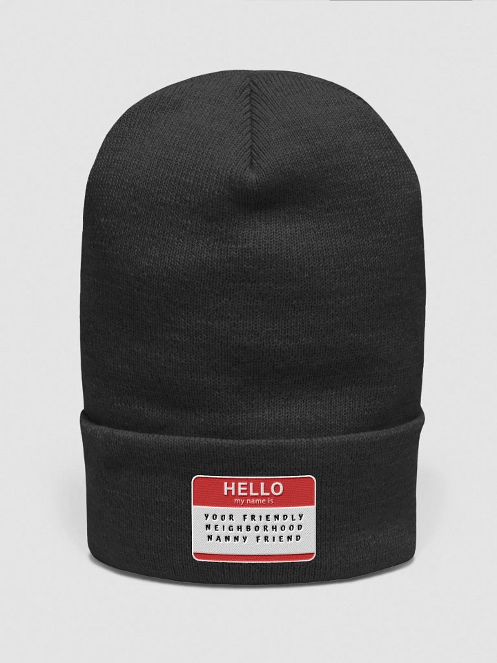 My name is... Beanie product image (1)