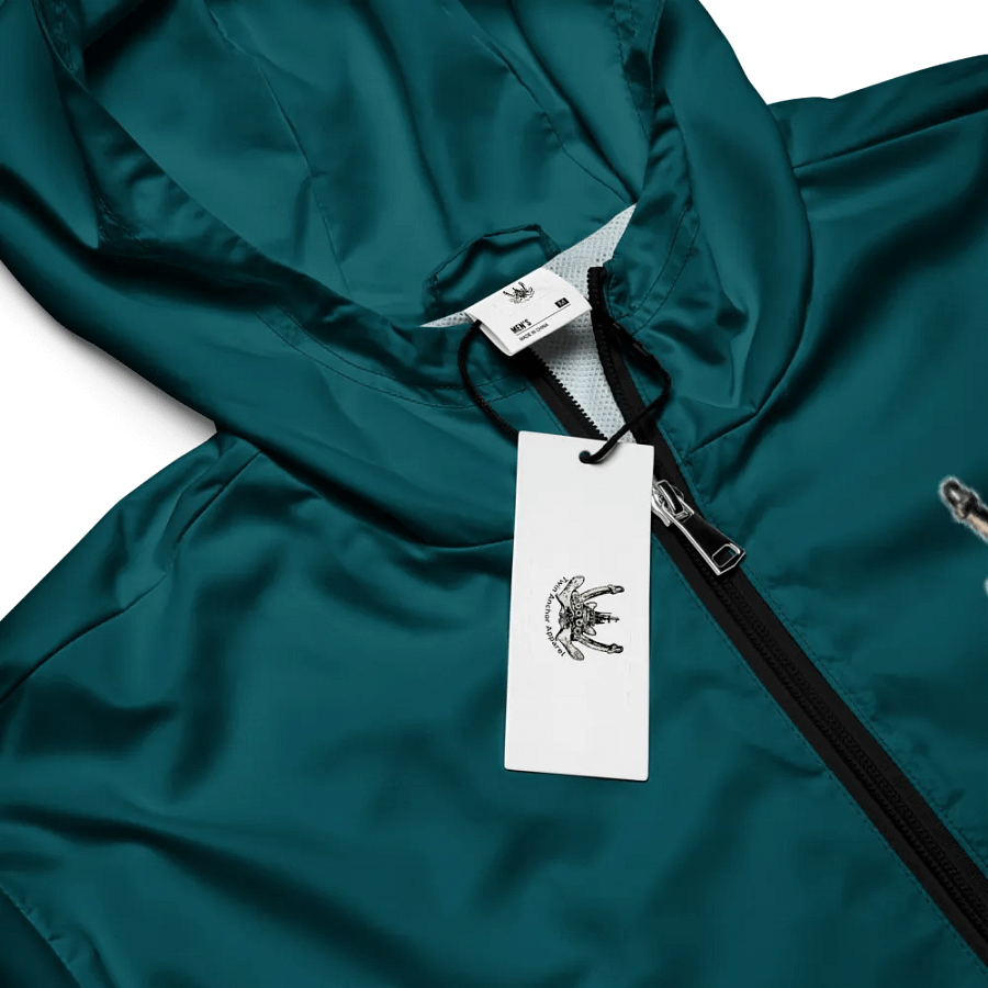 Teal Foss Tugboat Sketch Windbreaker product image (4)