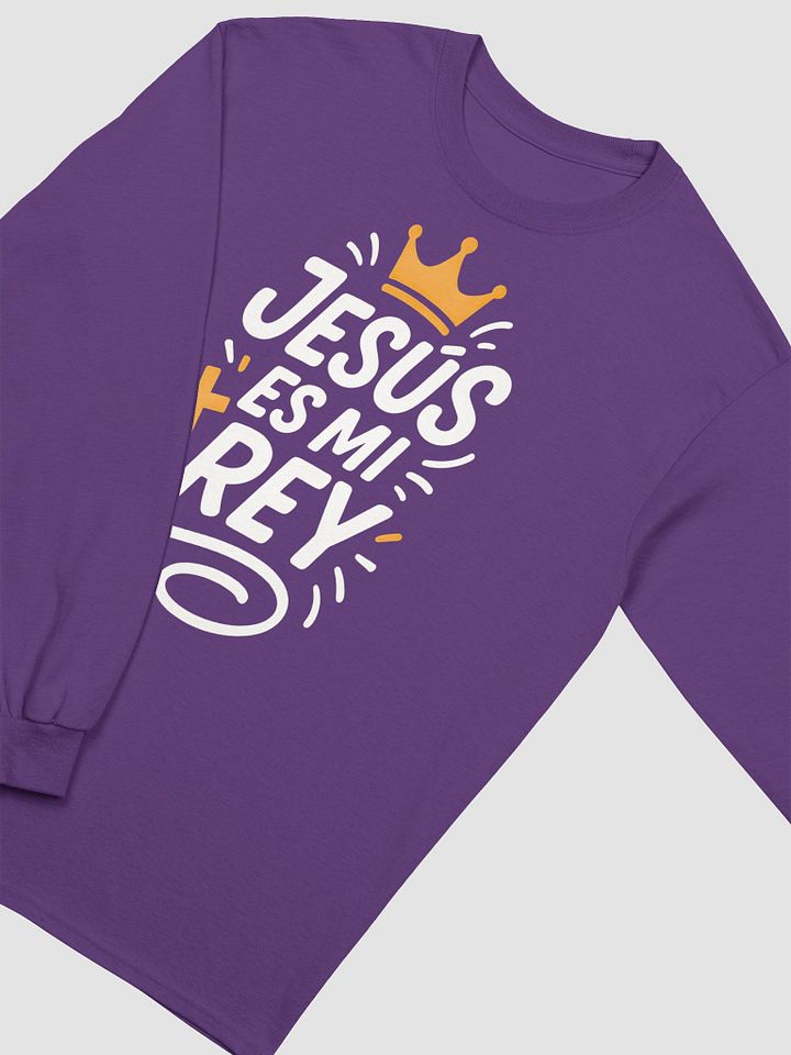 Camiseta Unisex Manga Larga | Jesús es mi Rey product image (14)
