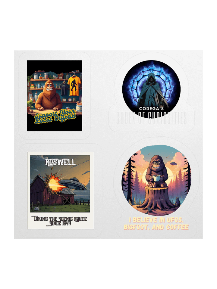 Mystical Cryptid Sticker Collection product image (1)