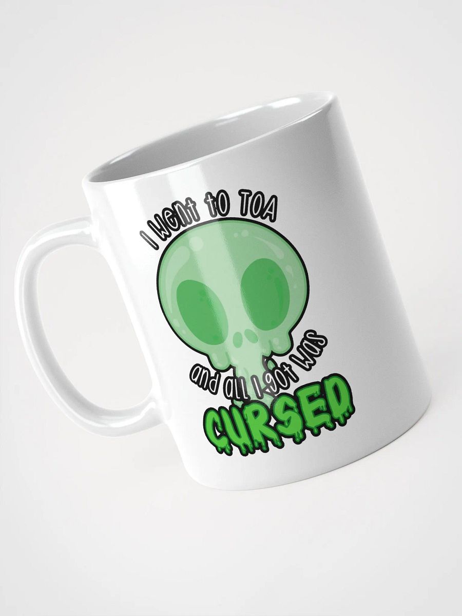 All I Got Was Cursed - Monk - White Glossy Mug product image (3)