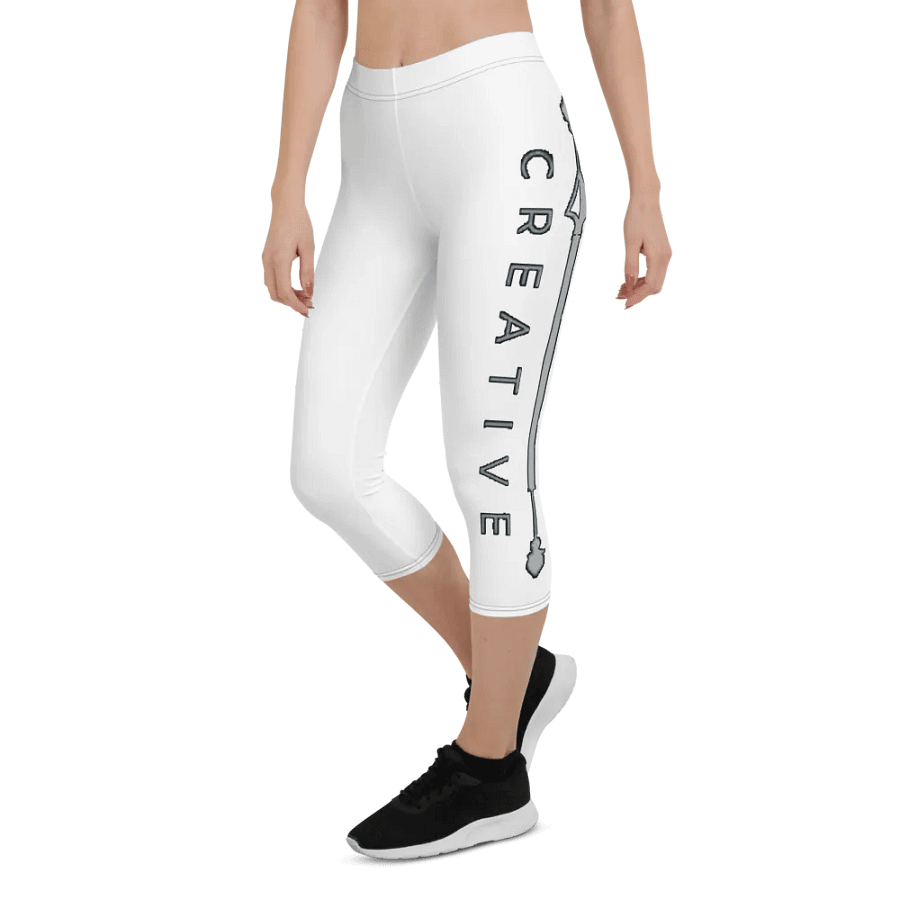Elevate Your Style with Customizable Capri Leggings product image (6)
