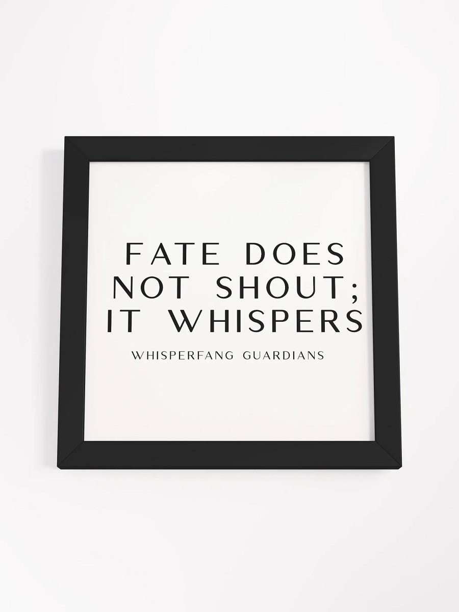 Whispering Fangs Proverb Framed Collection - Fate product image (4)